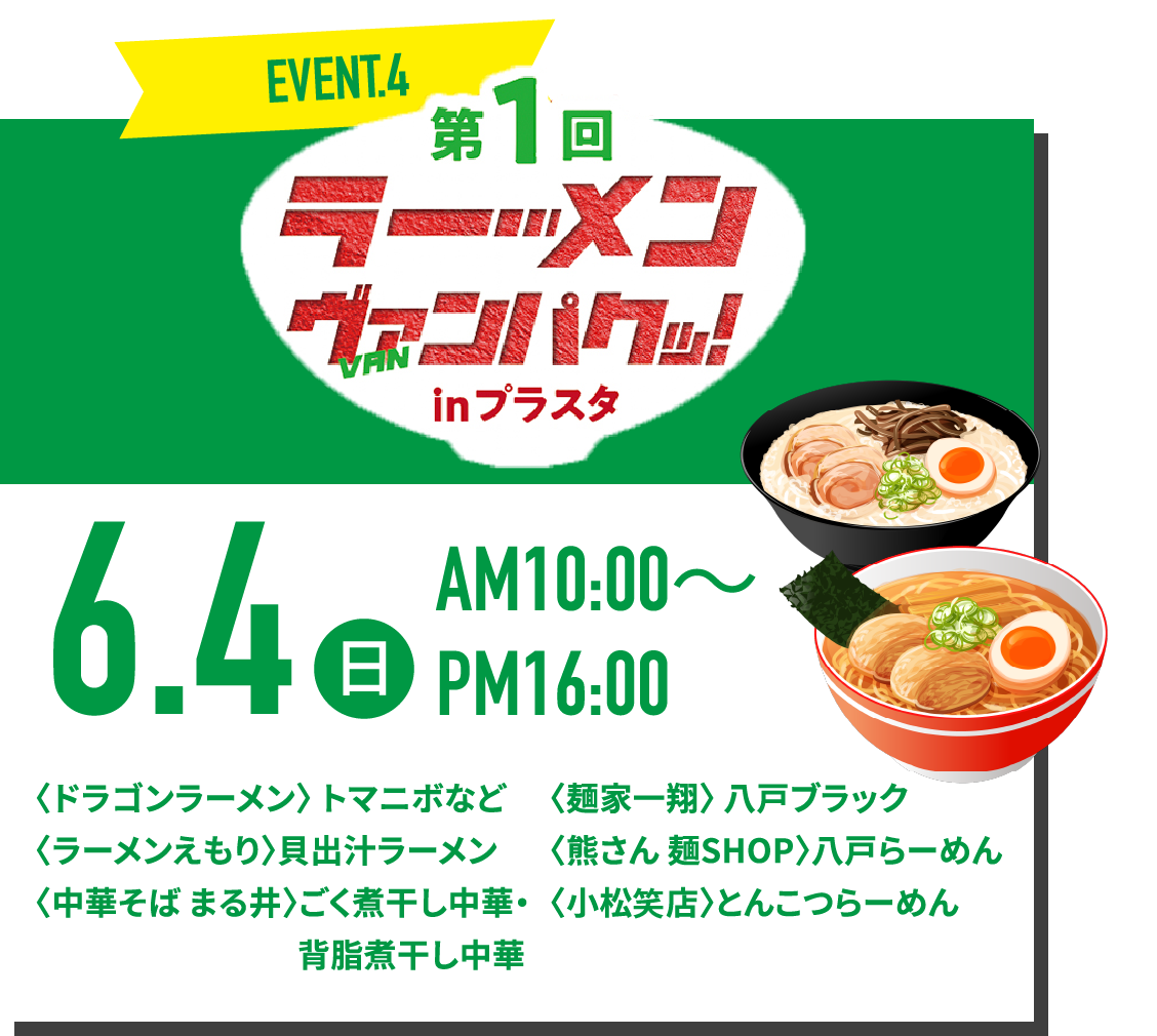 ラーメン屋6店舗出店